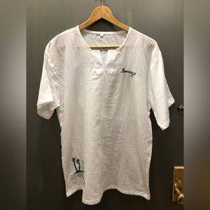 White Light Cotton Summer Top